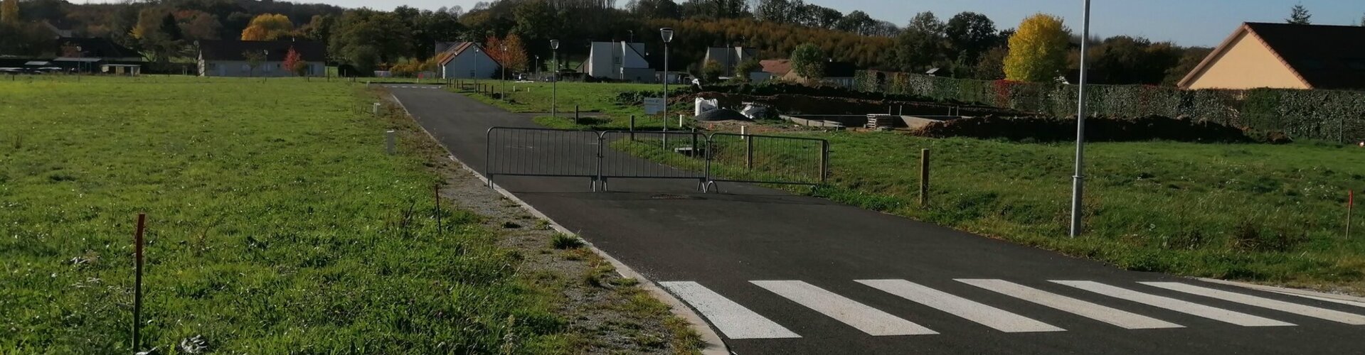 Aménagement du Lotissement les Aubépines sur le commune de Saint-Maurice-La-Souterraine